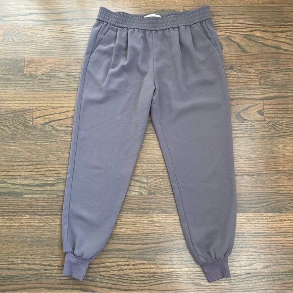 JOIE Mariner Pull On Elastic Waist Crepe Jogger Pants - Picture 8 of 13